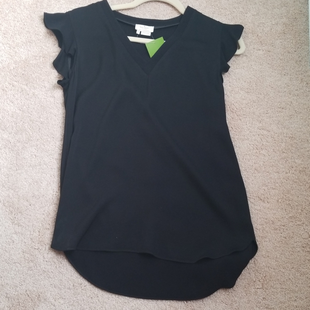 Kate Spade Black Top XS